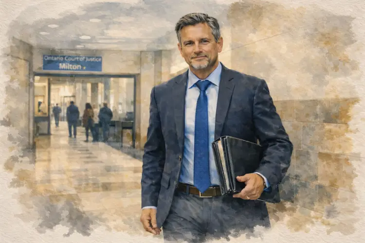 Burlington DUI lawyers representing clients at Milton courthouse Ontario