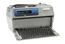 Breathalyzer Instrument used for testing for charges of impaired driving care & control Breathalyzer Instrument used for Breathalyzer Testing for impaired driving care & control